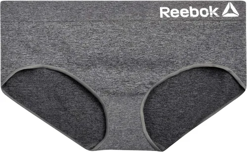 Vista 3 de Reebok Ropa interior para mujer - Calzoncillos hipster sin costuras de talla grande (paquete de 3)
