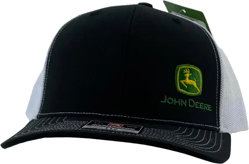 Vista 5 de John Deere Sombrero Richardson negroblanco LP83157, Negro
