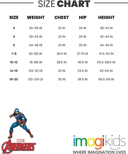 Vista 8 de Marvel 4 Pack T-Shirts