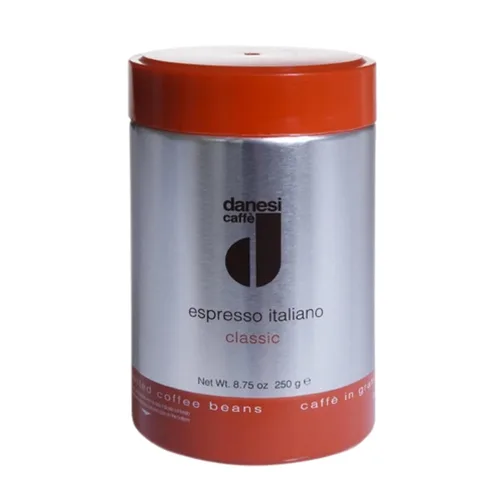 Vista 9 de Danesi Caffe - Granos de café enteros italianos, granos de café expreso y grano entero de tostado medio, perfectos para máquinas de espresso, prensa