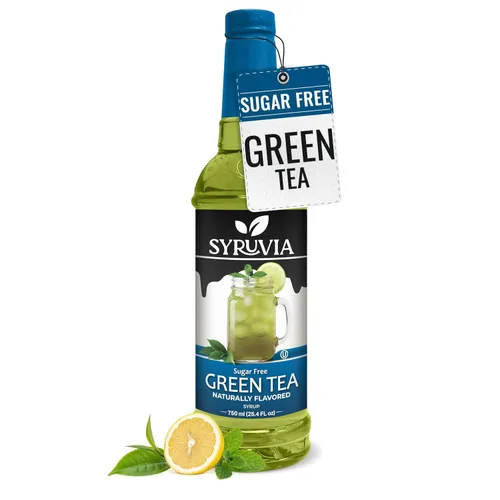 Vista 88 de Jarabe de café sin azúcar Syruvia, jarabe con sabor a caramelo para bebidas, lattes y postres – 25.4 fl oz