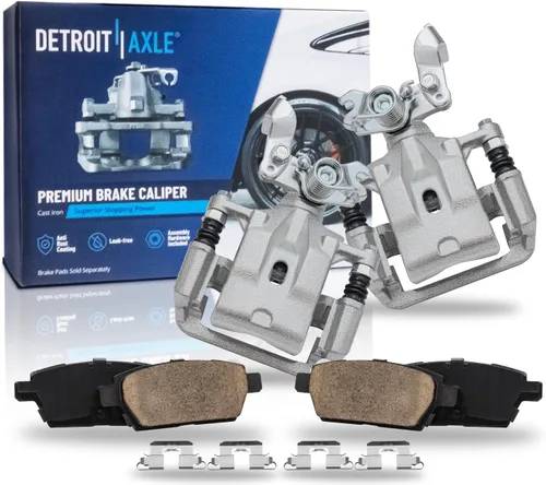 Vista 139 de Detroit Axle - Pastillas de freno para Avalanche Express Suburban Savana Yukon XL 1500 Chevy Tahoe GMC Cadillac Escalade, Pastillas de freno