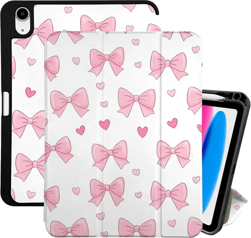 Vista 28 de Funda compatible con iPad (A16) de 11ª generación de 11 pulgadas 2025, 10ª generación 2022, funda compatible con iPad de 10.9 pulgadas, soporte