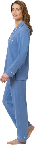 Vista 42 de PajamaGram Conjunto de pijama para mujer – Pijama para mujer, jersey novio, 100% algodón