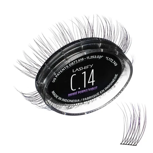 Vista 16 de Lashify Curl - Extensiones de pestañas Gossamer DIY de 0.394 pulgadas, color negro, pestañas postizas fáciles para un aspecto natural