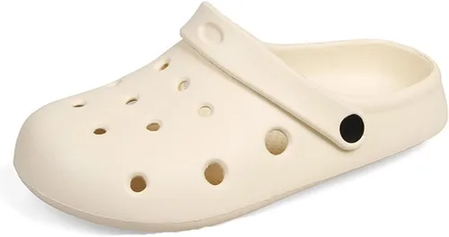 Vista 4 de Zuecos de jardín para mujeres y hombres, zapatos antideslizantes, sandalias clásicas para usar fuera del hogar, uso casual, antideslizante, cojín