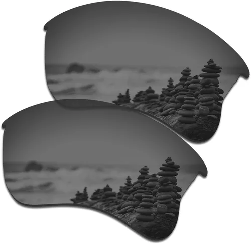 Vista 4 de SmartVLT Juego de 5 lentes de repuesto para hombre Oakley Flak Jacket XLJ OO9009 Sunglass Combo Pack S02