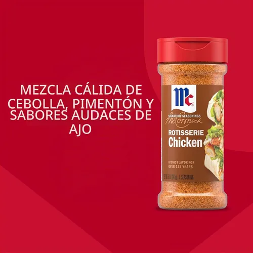 Vista 9 de McCormick Perfect Pinch Condimento para Pollo Rotisserie, 5 onzas