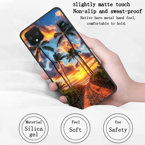 Vista 162 de Funda delgada para Google Pixel 4 XL, funda delgada de silicona de TPU suave a prueba de golpes para Google Pixel 4 XL, astronauta Galaxy