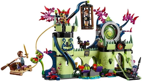 Vista 2 de LEGO Elfos Breakout from The Goblin King's Fortress 41188 Kit de construcción (695 piezas)