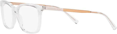 Vista 3 de Michael Kors MK2170U Karlie Universal Fit Square Sunglasses Lente transparente/demo