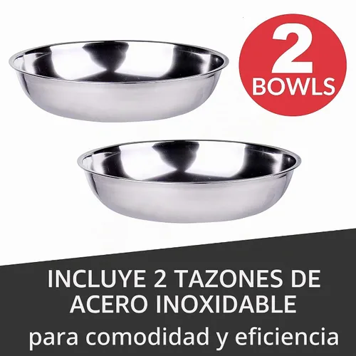 Vista 5 de MARLIZ Báscula de cocina mecánica de estilo antiguo antiguo de 11 libras con 2 tazones Báscula analógica de alimentos para cocina Gris