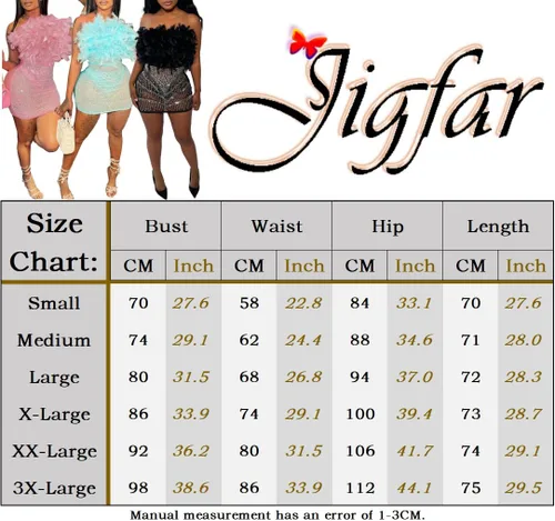 Vista 6 de Jigfar Vestido sexy con lentejuelas brillantes y diamantes de imitación para mujer, para fiesta de cumpleaños, club, noche, vestidos de noche