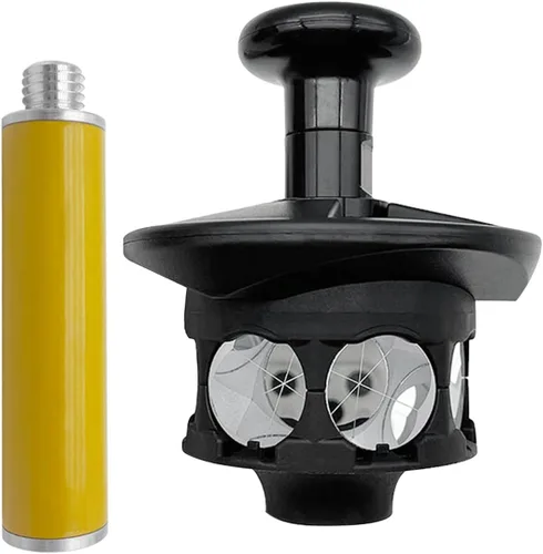 Vista 8 de Varilla de extensión de 5/8 de pulgada Sección de extensión para levantamiento de prisma antena GPS giratoria RTK GNSS, adaptador de extensión