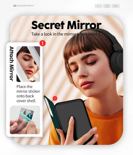 Vista 364 de GOOSPERY Parachoques magnético para puerta compatible con Galaxy S9 Plus, tarjetero tipo billetera con cierre automático por iman, funda protectora