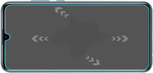Vista 6 de Mr.Shield Paquete de 3 protectores de pantalla de vidrio templado para NUU X6 Plus Vidrio de Japón con dureza 9H