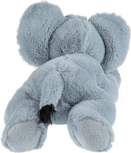 Vista 3 de Wild Republic EcoKins Elefante Africano Animal de Peluche de 12 pulgadas, regalos ecológicos para niños, juguete de peluche, hecho a mano con 16