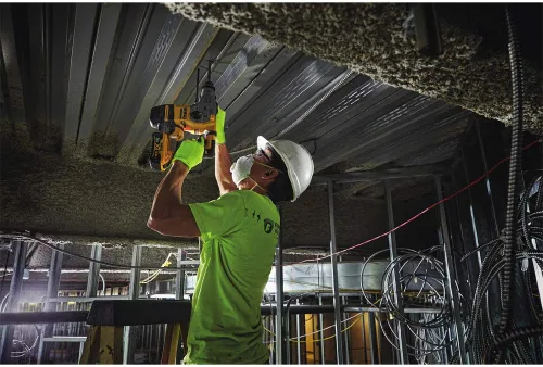 Vista 3 de DEWALT DCH293B 20V Max XR - Taladro de martillo rotativo en forma de L de 1-1/8 pulgadas, sin escobillas, SDS Plus (solo herramienta)