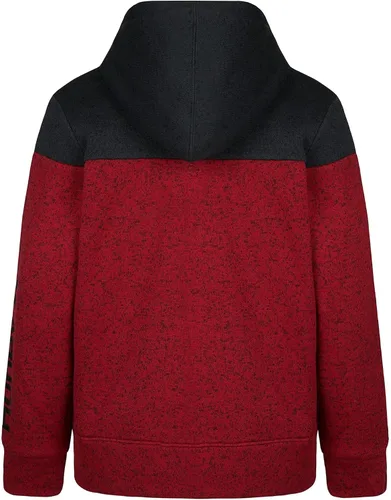 Vista 3 de Hurley Sudadera con capucha de forro polar con cremallera para niños pequeños