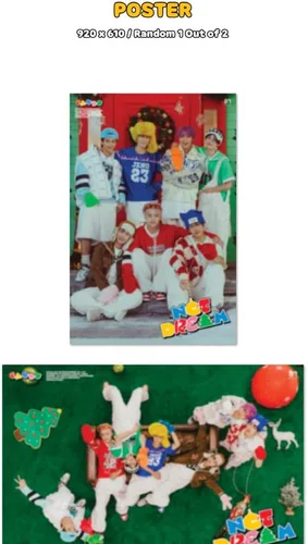 Vista 8 de NCT DREAM - Álbum especial de invierno de caramelos versión de libro de fotos CD+1 póster plegable en el paquete+1 póster de letras + libro de fotos