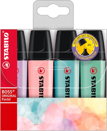 Vista 10 de STABILO Resaltador BOSS ORIGINAL - Pack de 4 - Verde