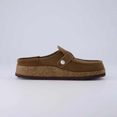 Vista 4 de CUSHIONAIRE Women's Hobby Genuine Leather Cork Footbed Clog with +Comfort