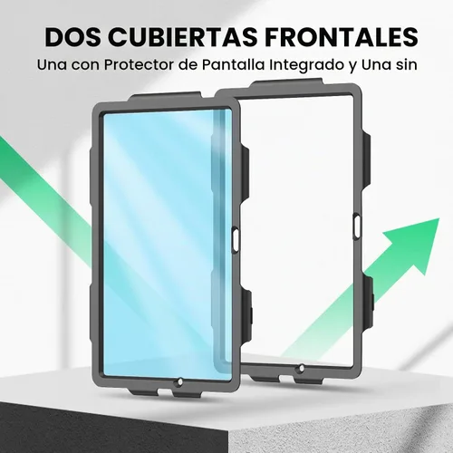 Vista 8 de SEYMAC Funda para Samsung Galaxy Tab A9+/ A9 Plus Funda de 11 pulgadas 2023 (SM-X210/X216/X218), de servicio pesado resistente a prueba de golpes