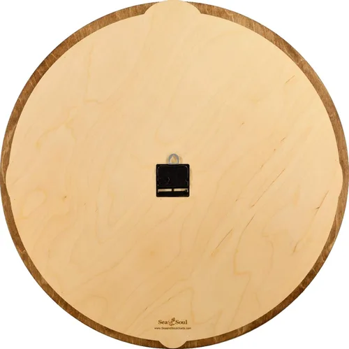 Vista 7 de Sea & Soul Deep Creek Lake - Reloj de pared de madera de 24 pulgadas, fabricado con orgullo en los Estados Unidos, arte de cartas náuticas, regalos