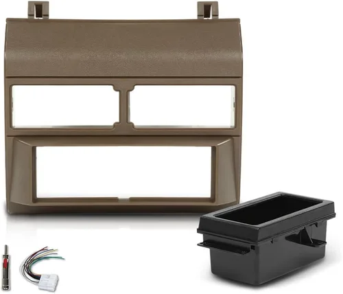 Vista 13 de PIT66 Cubierta de Tablero Kit de Instalación de Tablero Adaptador de Arnés de Cables Compatible con Camiones Chevy GMC 1988-1994 Cubierta de Tablero