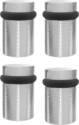 Vista 28 de Mega Handles Tope de Puerta de Piso, Tope Negro de Instalación Rápida Protector de Pared, Protectores de Pared contra Pomos de Puerta, Tope
