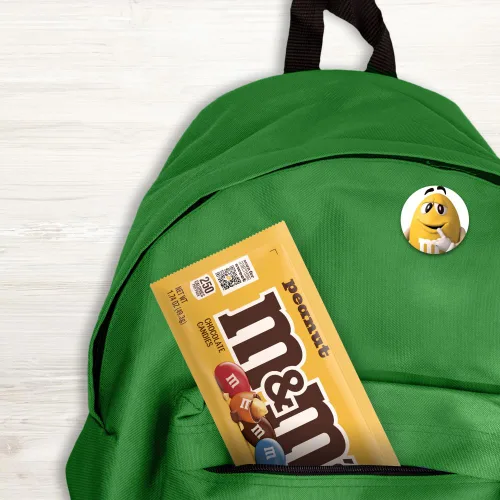Vista 5 de M&M'S Caramelo de maní, bolsa de cacahuetes de chocolate con leche, 1.74
