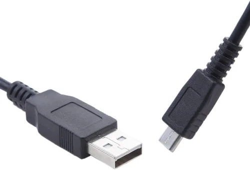 Vista 2 de MaxLLTo Cable de alimentación y datos USB extra largo de 6 pies para calculadoras de Texas Instruments, repuesto TI-84 Plus, TI-84 Plus C Silver