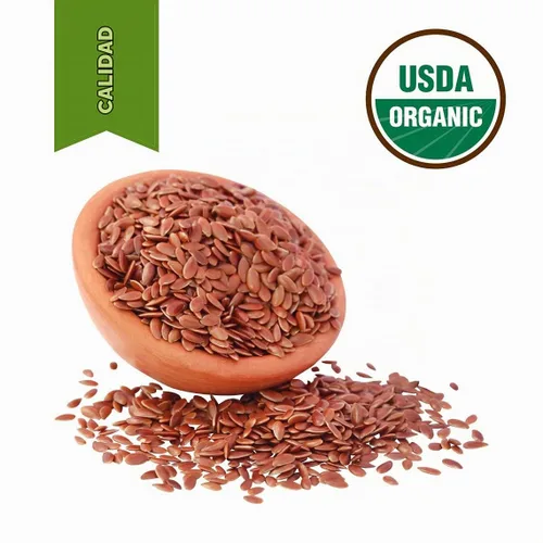 Vista 2 de Aceite de semilla de lino orgánico extra virgen 100% puro, sin refinar, 1 galón (128 onzas líquidas)