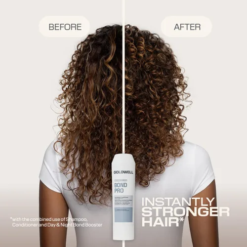 Vista 5 de Goldwell Dualsenses Bond Pro Acondicionador Fortificante 10.1 fl oz para Cabello Frágil