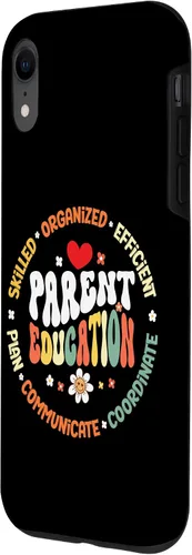 Vista 2 de iPhone XR Parent Education Educator Appreciation Week Back to School Case