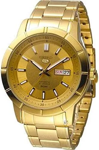 Vista 3 de Seiko Seiko 5 reloj automático de oro para hombre SNKN62