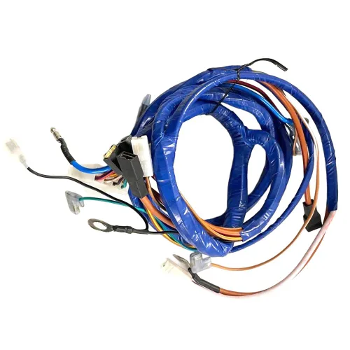 Vista 5 de Arnés de cableado completo de 2 piezas para Ford Tractor 2110 3400 3500 3550 4110LCG 4400 retroexcavadora