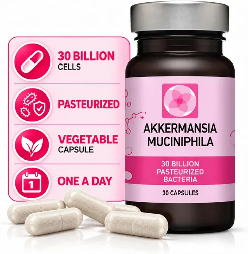 Vista 2 de Procapsin Akkermansia Muciniphila Probiótico, pasteurizado, vegano, 30