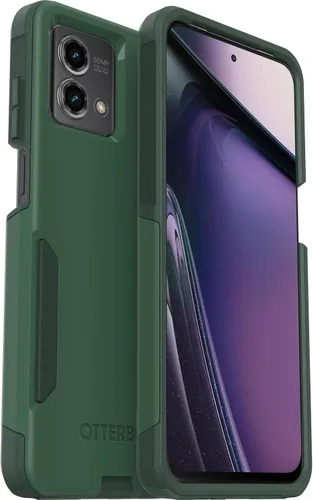 Vista 5 de OtterBox Commuter Series - Funda para Moto G Stylus 0.18 oz (2023), color negro Funda delgada y protectora para iPhone, de doble capa, absorción
