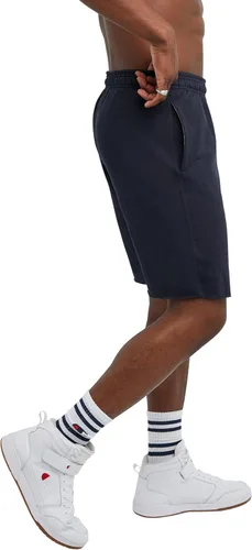 Vista 2 de Champion Pantalones cortos para hombre, forro polar, pantalones cortos de peso medio, pantalones cortos atléticos con bolsillos