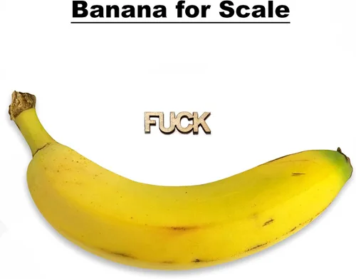 Vista 4 de Give a Fuck - FUCK wooden cutouts - Make your own 12oz Jar of Fucks! 170 per pack - (Explanation Card Included)