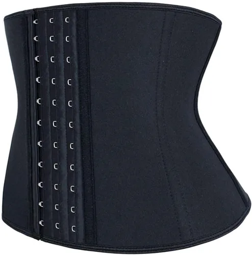 Vista 7 de Entrenador corto de cintura para mujer, grasa del vientre inferior, fajas de entrenamiento, corsé de cintura colombianas