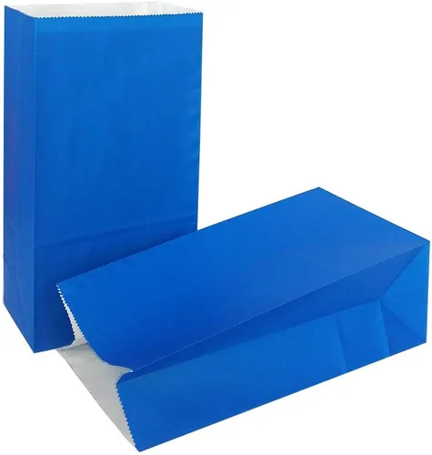 Vista 24 de Bolsas de papel negras mini KEYYOOMY, bolsas negras de fiesta para regalos, pequeña bolsa de papel para favores de fiesta, bolsa de papel