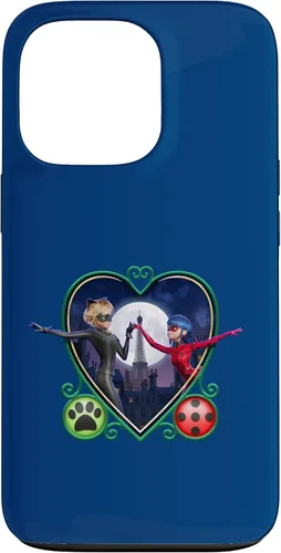 Vista 10 de Miraculous Ladybug and Cat Noir The Movie Heart - Carcasa para iPhone 17