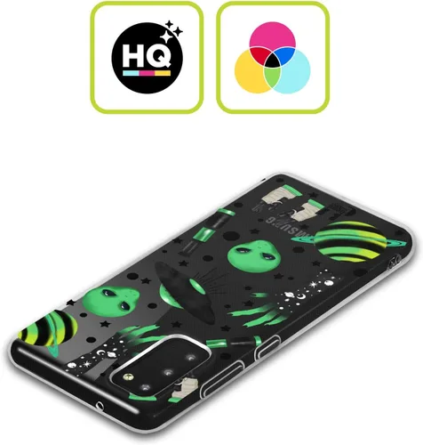 Vista 2 de Head Case Designs Alien Spooky Night - Funda de gel suave compatible con Samsung Galaxy A13 5G (2021)