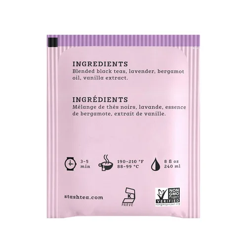 Vista 9 de Stash Té Desayuno en París Té Negro, Caja de 100 Bolsas de Té