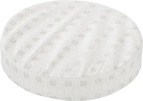 Vista 2 de Classic Accessories Montlake FadeSafe - Cojín para silla de exterior, resistente al agua, 15 pulgadas de diámetro x 2 pulgadas, color beige antiguo