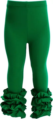 Vista 53 de HOOLCHEAN Leggings de algodón con volantes para bebés y niñas pequeñas