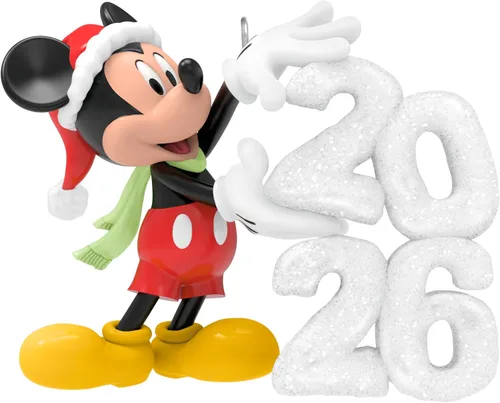 Vista 5 de Hallmark - Adorno de Navidad personalizado de Disney (Mickey Oh Boy!)