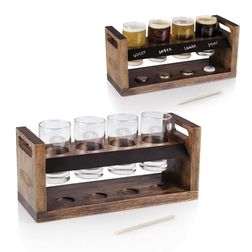 Vista 2 de PICNIC TIME Brown San Francisco 49ers Craft Beer Flight